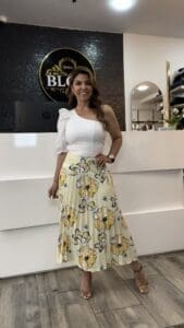 Falda Plisada